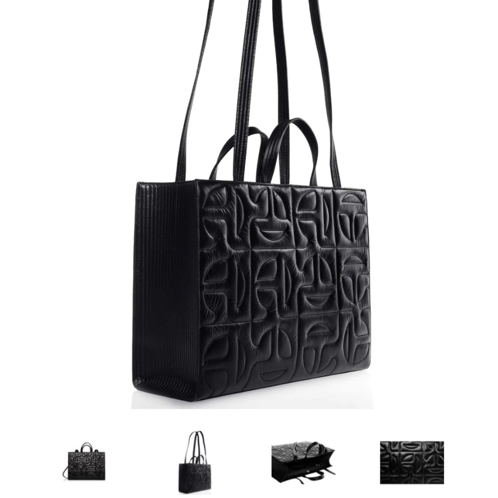 Moose Knuckles Telfar Nylon Bag Large Shopper - Black
